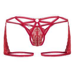 CandyMan String Porte-Jarretelles Cupidon Rouge